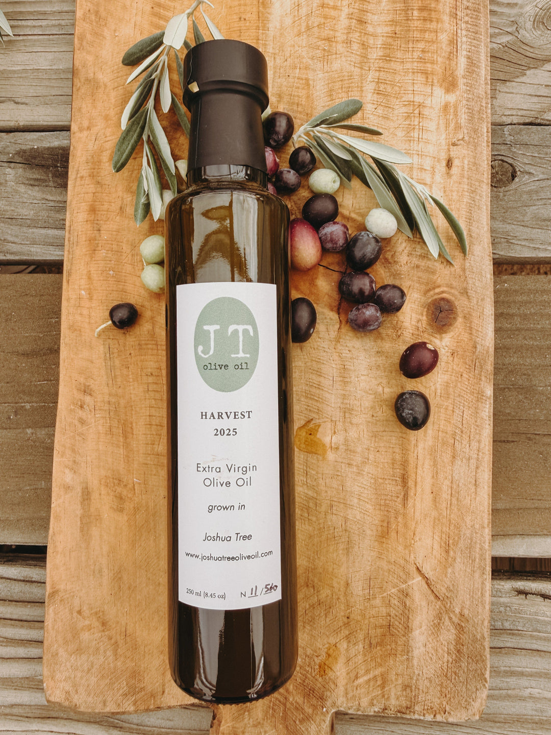 JT Olive Oil - 2025 Limited Edition Joshua Tree Extra Virgin Olive